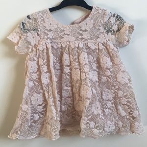 Lace babydoll dress